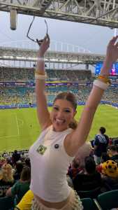 Mari Menezes na Copa do Mundo