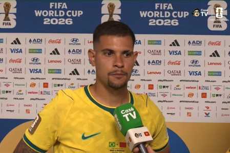Bruno Guimarães, volante da Seleção Brasileira