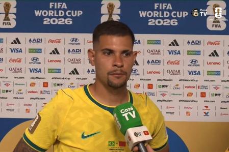 Bruno Guimarães, volante da Seleção Brasileira