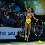 Brasileiras dominam Pan-Americano de Ginástica Rítmica e colocam Brasil no topo