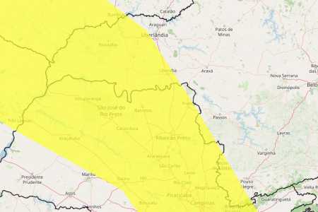 Alerta de frio em MG: veja lista das 68 cidades sob aviso nesta quarta (23) • Reprodução/ Inmet