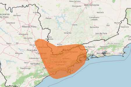 Alerta laranja de chuva em MG: veja lista das 39 cidades sob aviso nesta quarta (24) •