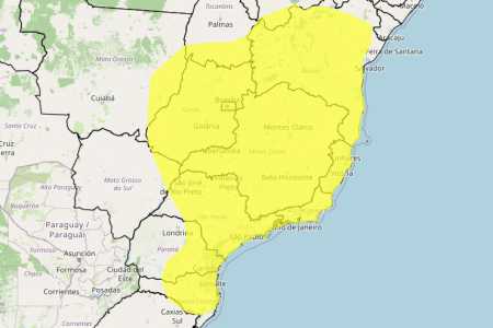 Onda de frio ameaça mais de 2 mil cidades de 13 estados até sábado (6); veja lista • Reprodução/ Inmet