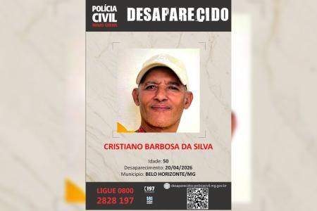 Cristiano Barbosa da Silva, de 50 anos. Ele era proprietário de uma hamburgueria no bairro São João Batista, na Região de Venda Nova • Divulgação/ PCMG