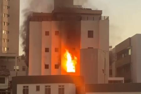 Vídeo: incêndio em apartamento mobiliza os bombeiros no bairro Castelo, em BH