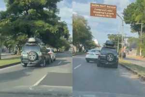 Vídeo: briga de trânsito na Av. Raja Gabaglia, em BH, vira caso de polícia