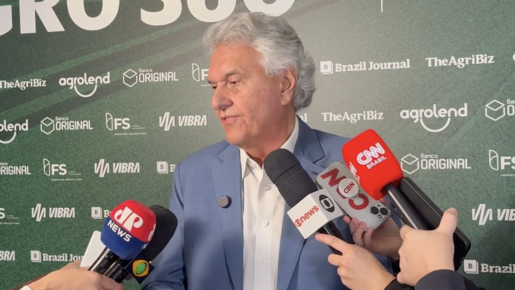 'Lula está jogando a imagem do Brasil na sarjeta', diz Caiado sobre tarifaço dos Estados Unidos