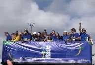 Messias intermedia ligação entre Lula e o apóstolo Estevão Hernandez na Marcha para Jesus
