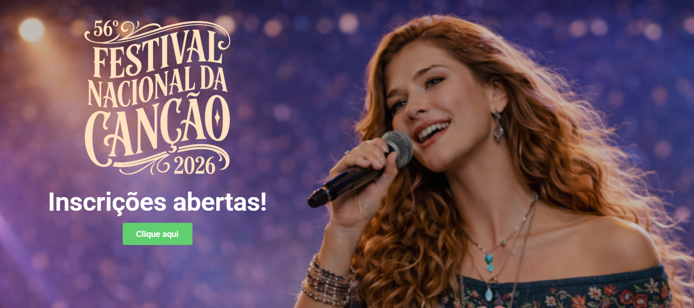 Festival Nacional da Canção prorroga prazo de inscrição