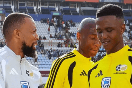 Seleção da África do Sul se prepara para enfrentar o México