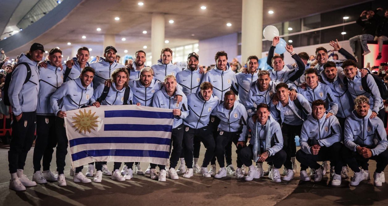 Uruguai enfrenta problema com voo e corre risco de atraso para estreia na Copa do Mundo