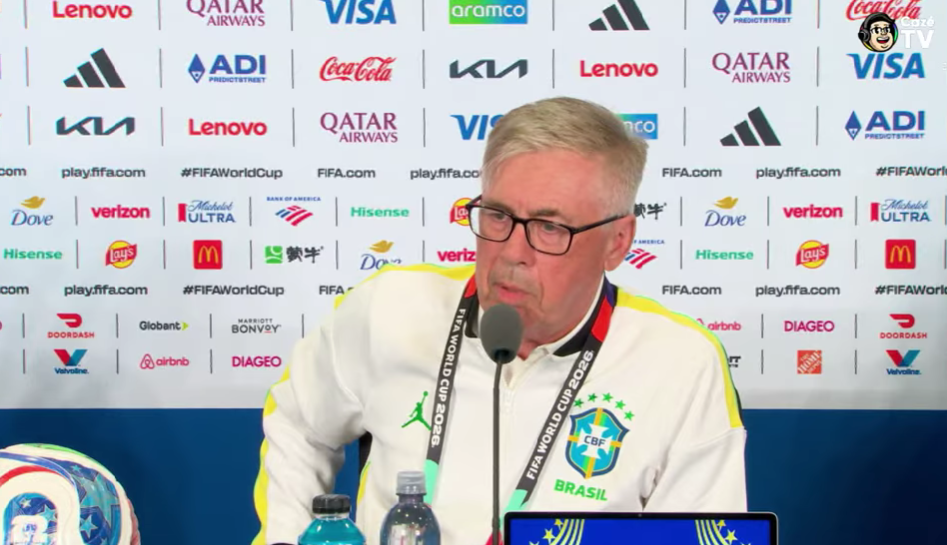 Ancelotti comenta atuação de Paquetá contra Marrocos e responde se meia será titular