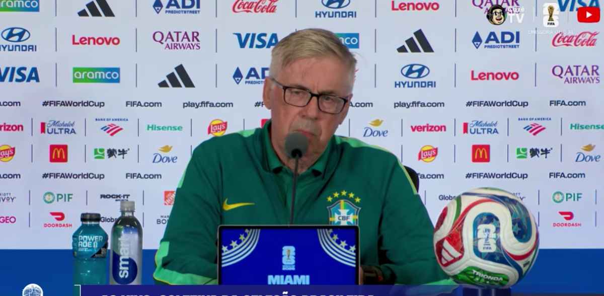 Ancelotti abre o jogo sobre meio-campo do Brasil e elogia opções do elenco