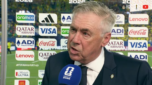 Carlo Ancelotti, técnico do Brasil na Copa do Mundo