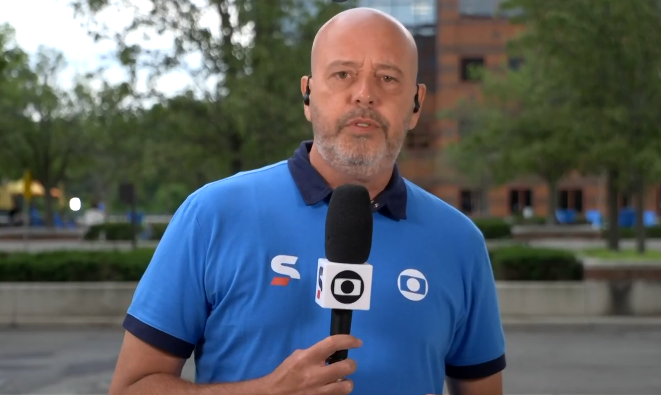 Após mal-estar em transmissão ao vivo, Alex Escobar anuncia saída da cobertura da Copa