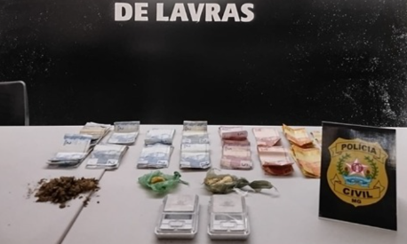 Operação da Polícia Civil prende casal em Ijaci