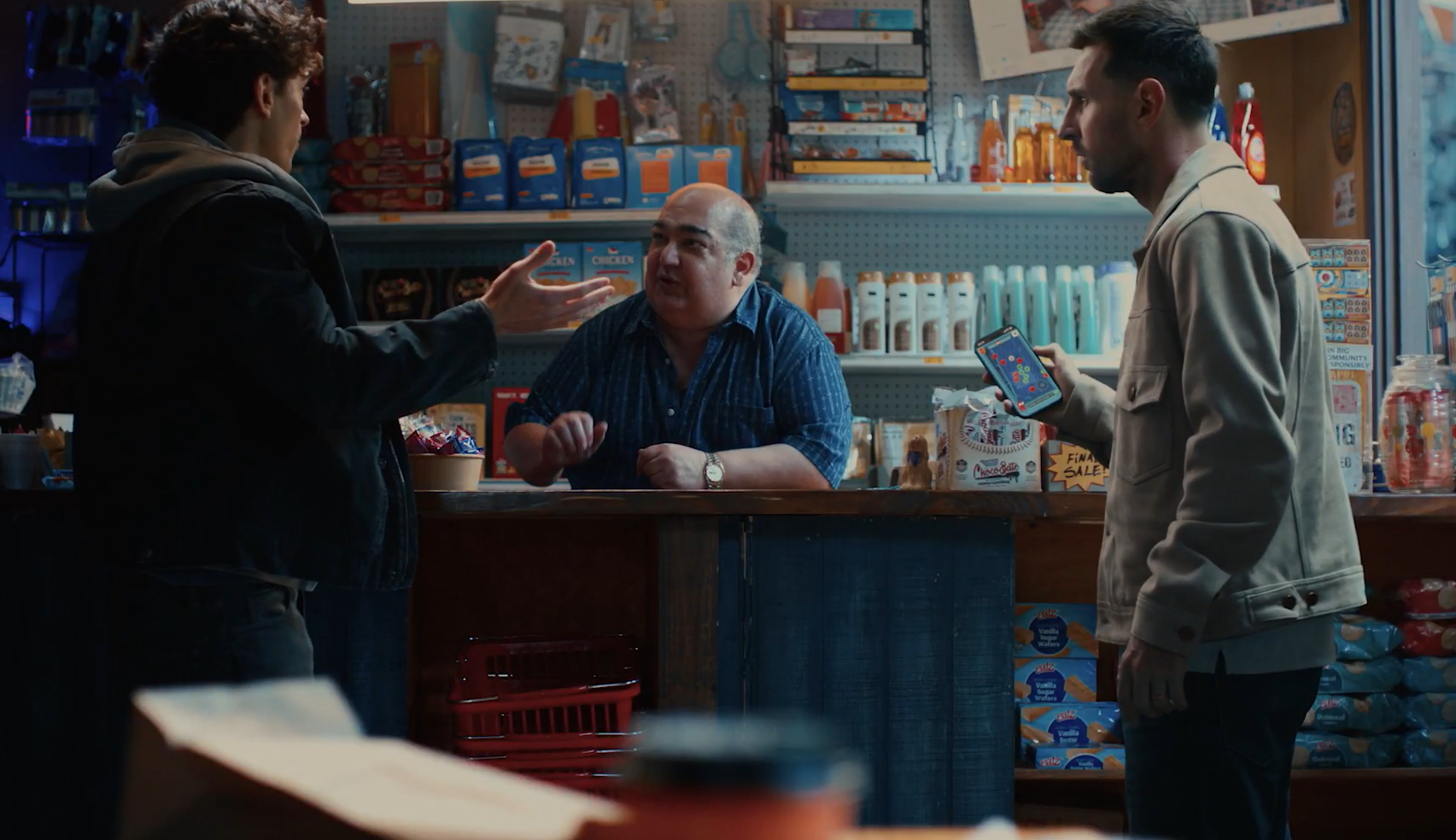 Messi estrela campanha do filme ‘Homem-Aranha: Um Novo Dia’; veja vídeo