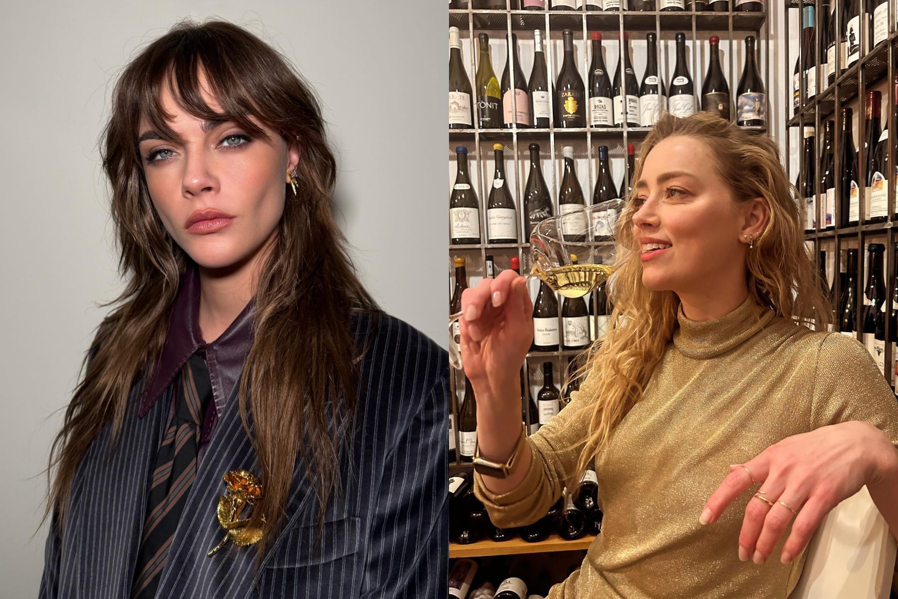 Cara Delevingne confessa affair com  Amber Heard, ex de Johnny Depp, durante divórcio