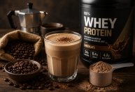 Misturar whey protein ao café pode trazer benefícios à saúde, principalmente após os 40 anos