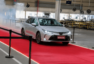 Toyota produz o último Corolla em Indaiatuba-SP após 28 anos