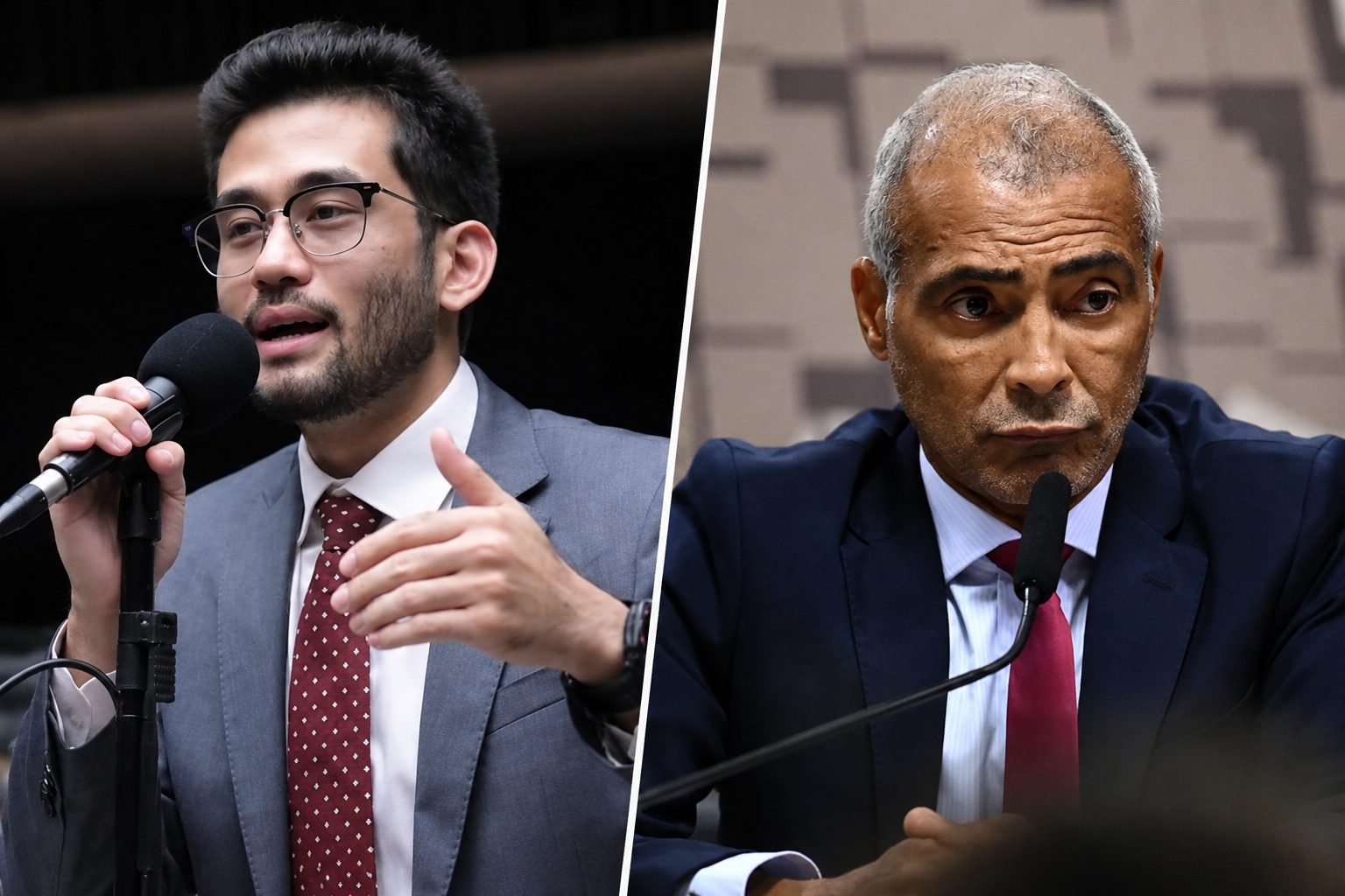 Deputado Kim Kataguiri aciona PGR contra Romário por suposta propaganda irregular de Bets