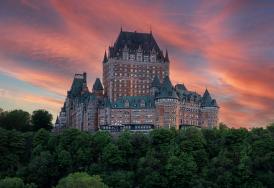 Château Frontenac, no Canadá