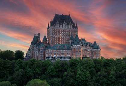 Château Frontenac, no Canadá