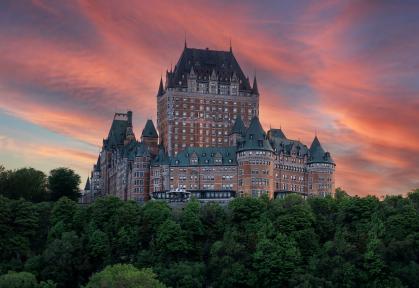 Château Frontenac, no Canadá
