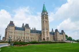 Colina do Parlamento, no Canadá