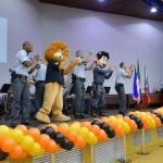 Alunos do Proerd participam de formatura em Ouro Preto