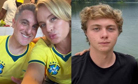 Luciano Huck, Angélica e Benício