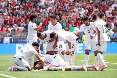 Egito saiu ganhando, mas cedeu o empate. • Alex Grimm/Getty Images/Fifa