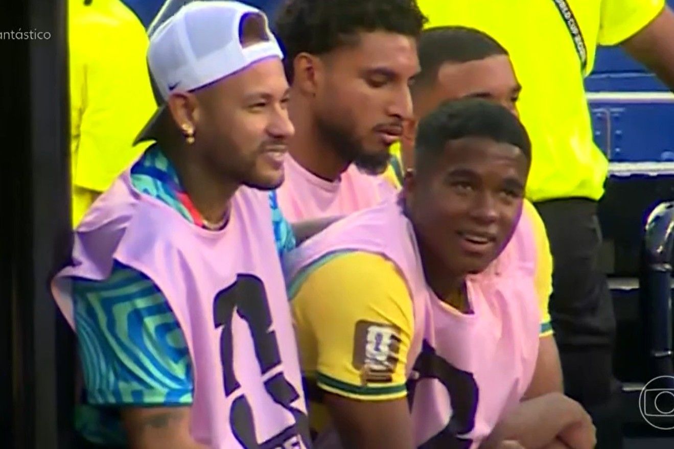 Dublagem revela desabafo de Endrick com Neymar em estreia do Brasil na Copa