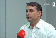 Flávio Bolsonaro diz que espera construir ‘frente ampla’ da direita em Minas