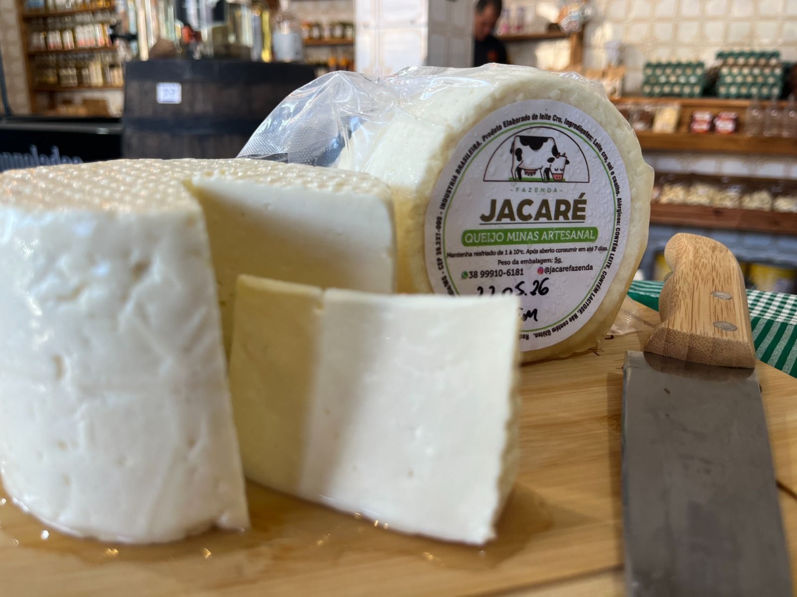 O queijo da Fazenda Jacaré
