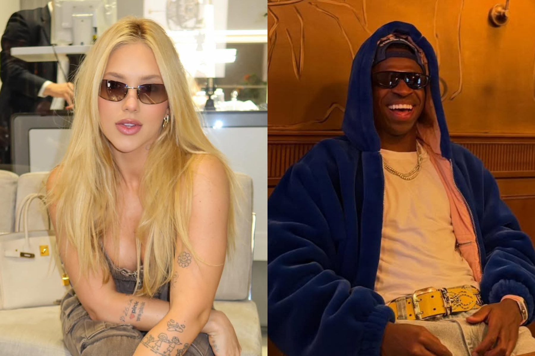 Virginia é flagrada em suposto encontro com Vini Jr; veja imagens