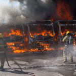 Incêndio em BH: vizinhos tiveram que dirigir ônibus para evitar mais danos