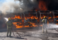 Incêndio em BH: vizinhos tiveram que dirigir ônibus para evitar mais danos
