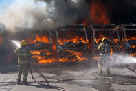 Incêndio em BH: vizinhos tiveram que dirigir ônibus para evitar mais danos
