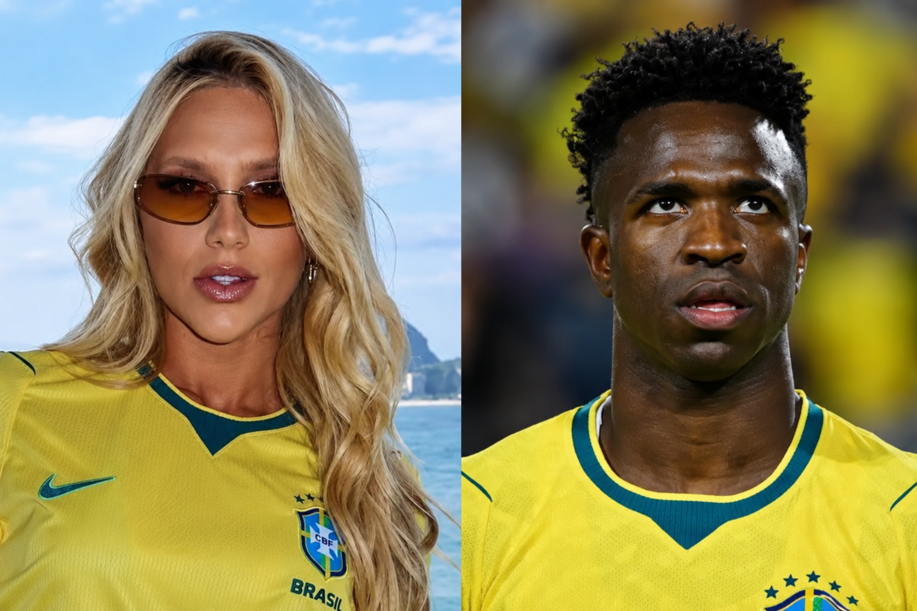 Virginia toma atitude ao ver Vini Jr em amistoso da Seleção Brasileira