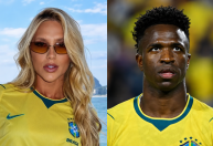 Virginia toma atitude ao ver Vini Jr em amistoso da Seleção Brasileira