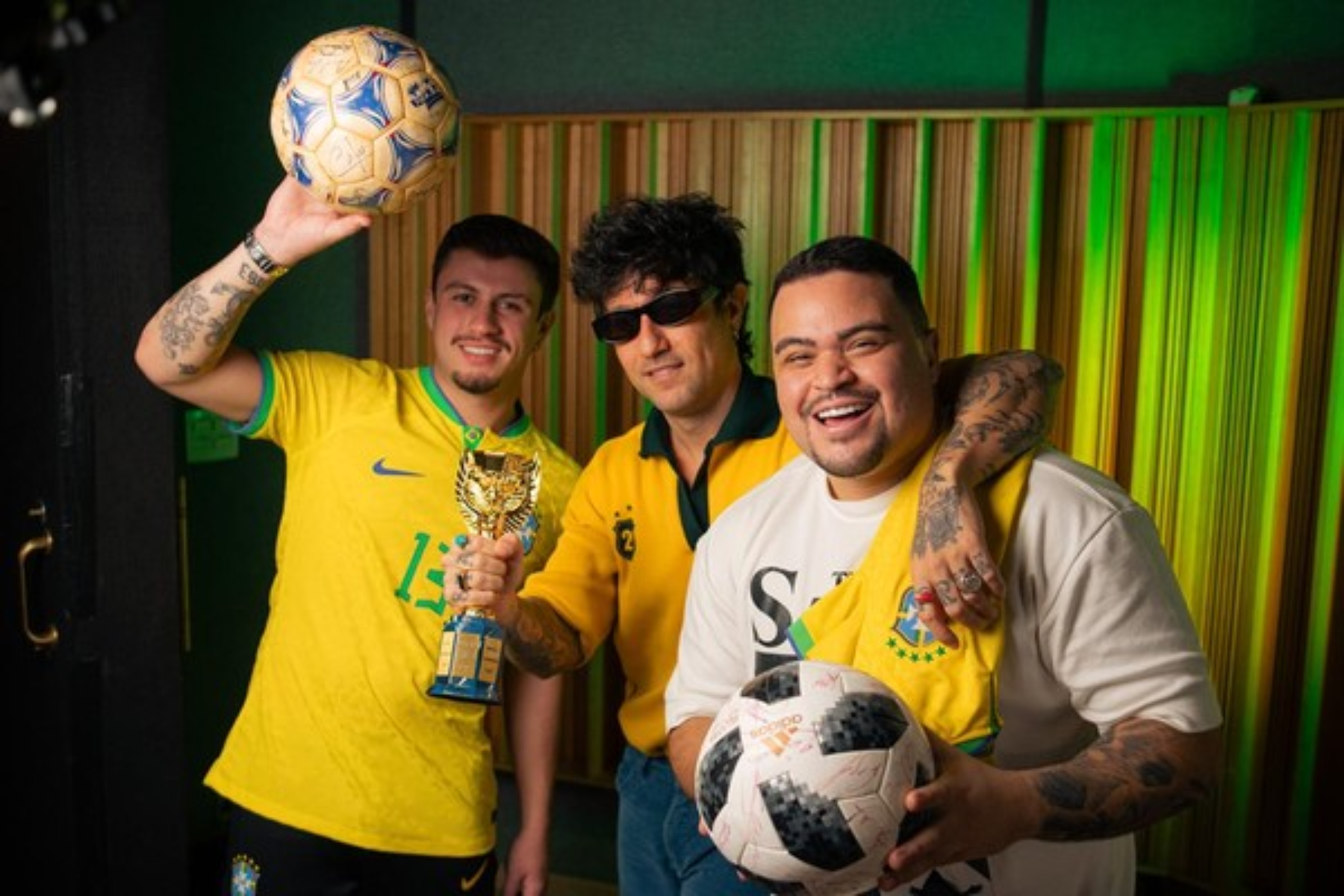 Neto de Zagallo lança música em homenagem à Seleção Brasileira para a Copa do Mundo 2026