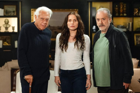 Adriana, Arthur e Otoniel em 'Quem Ama Cuida'