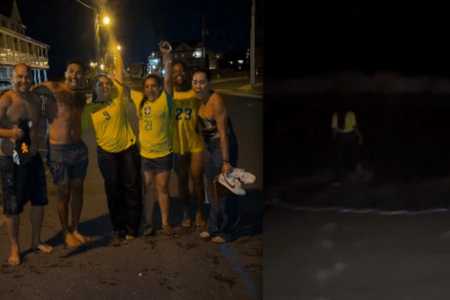 Esposa de Matheus Cunha cumpre promessa após gols do atleta • Reprodução | Redes Sociais