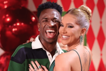 Virginia e Vini Jr estão juntos na Itália