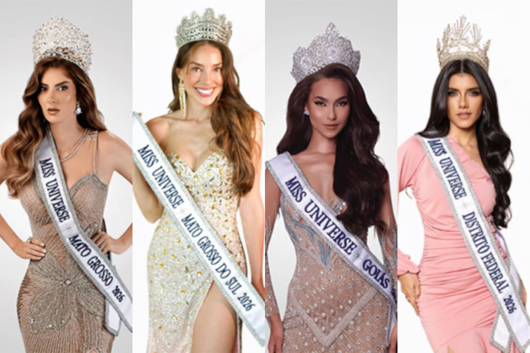 Miss Universe Brasil 2026: conheça as candidatas da região Centro-Oeste