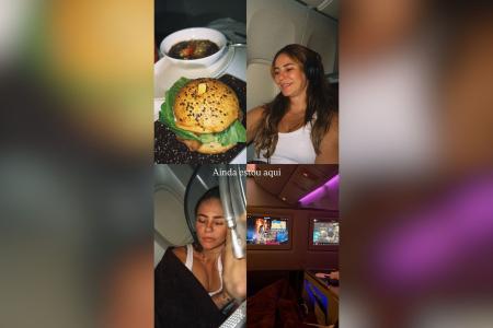 Bastidores da viagem de Paolla Oliveira • Reprodução | Redes Sociais
