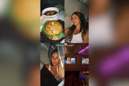 Bastidores da viagem de Paolla Oliveira • Reprodução | Redes Sociais