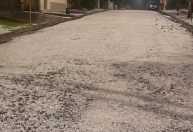 Forte chuva de granizo deixa cenário similar a neve em Barbacena