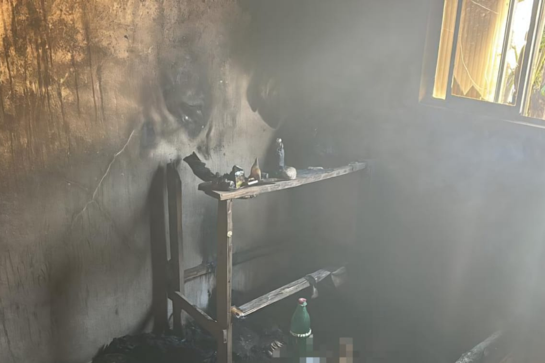 Idoso morre após incêndio atingir residência em Alto do Rio Doce